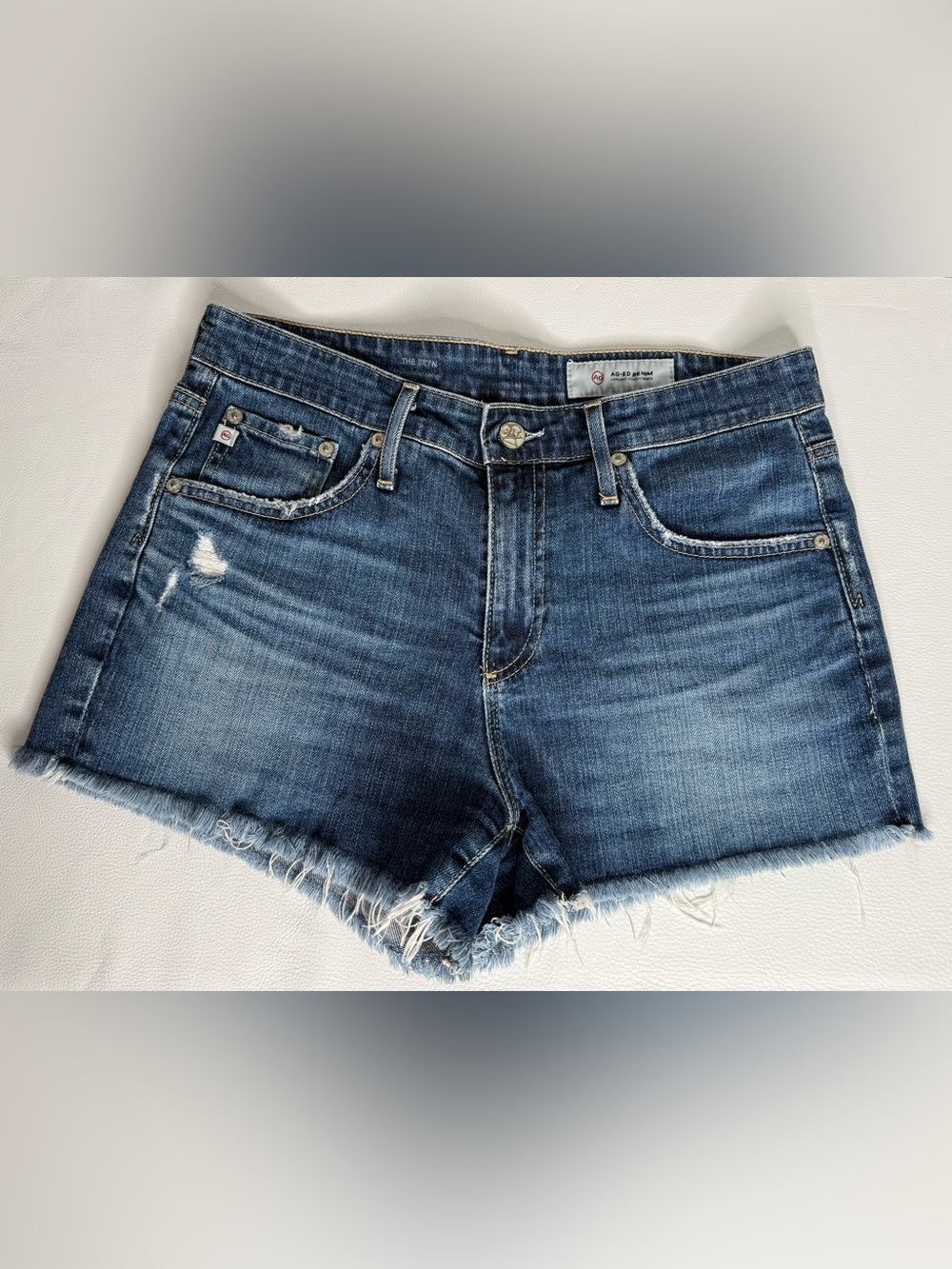 AG Adriano Goldschmied "The Bryn" Ex-Boyfriend Cut-Off Shorts - Size 27 🔥
